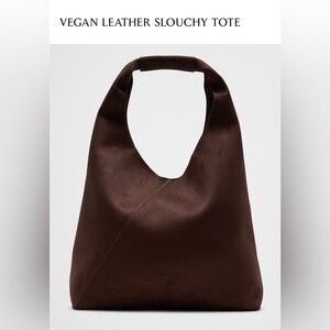 Banana Republic Vegan Leather Slouchy Tote